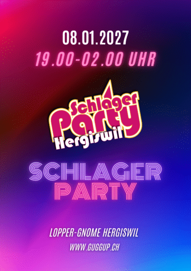 Blau Weiß Pink Trendig Neon Modern Party Werbung Ankündigung Flyer